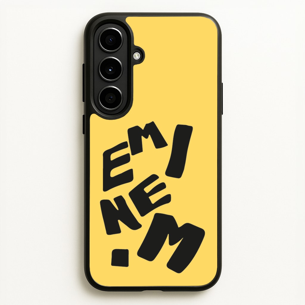 Text - Eminem Phone Case for Galaxy A56