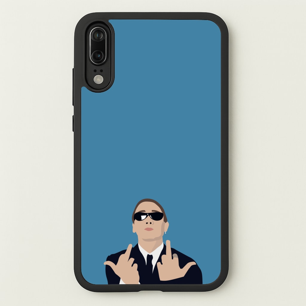 Middle Finger - Eminem Phone Case for Huawei P20