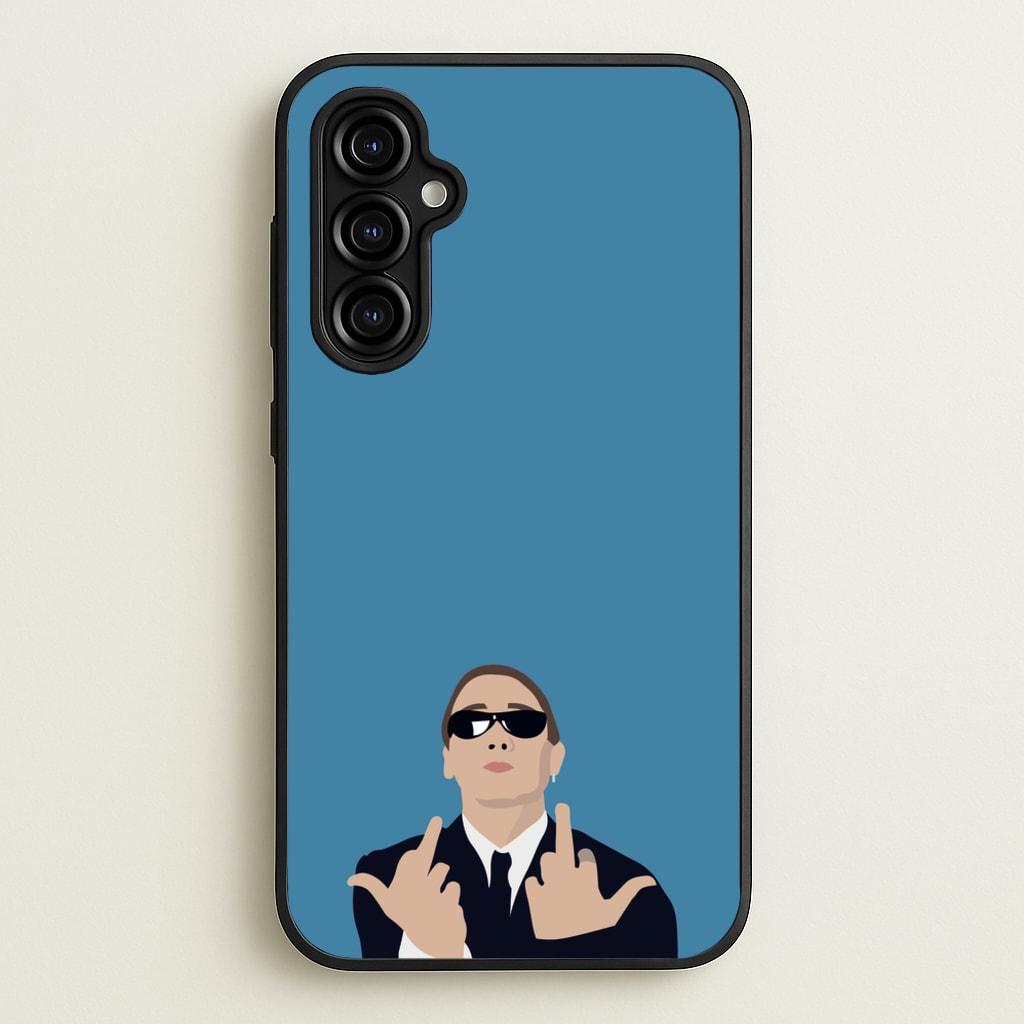 Middle Finger - Eminem Phone Case for Galaxy A54