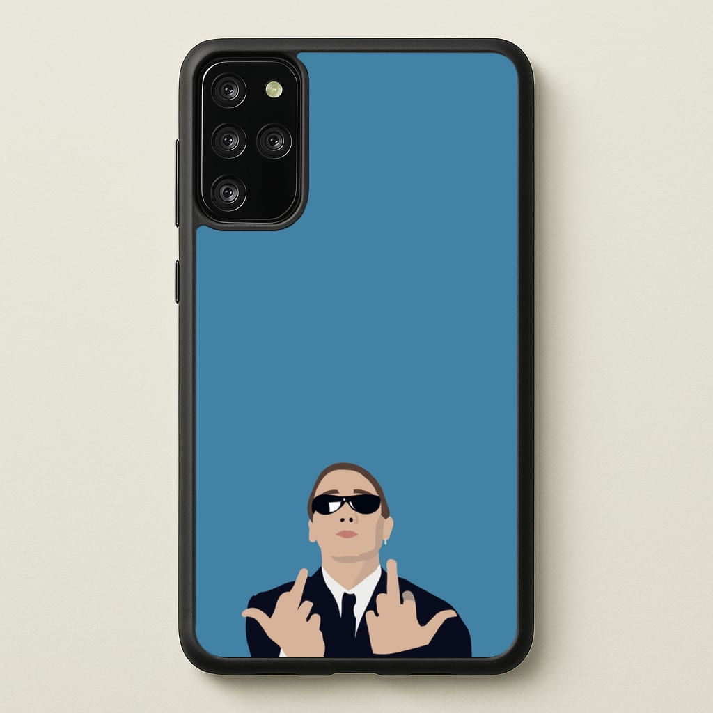 Middle Finger - Eminem Phone Case for Galaxy S20 Plus