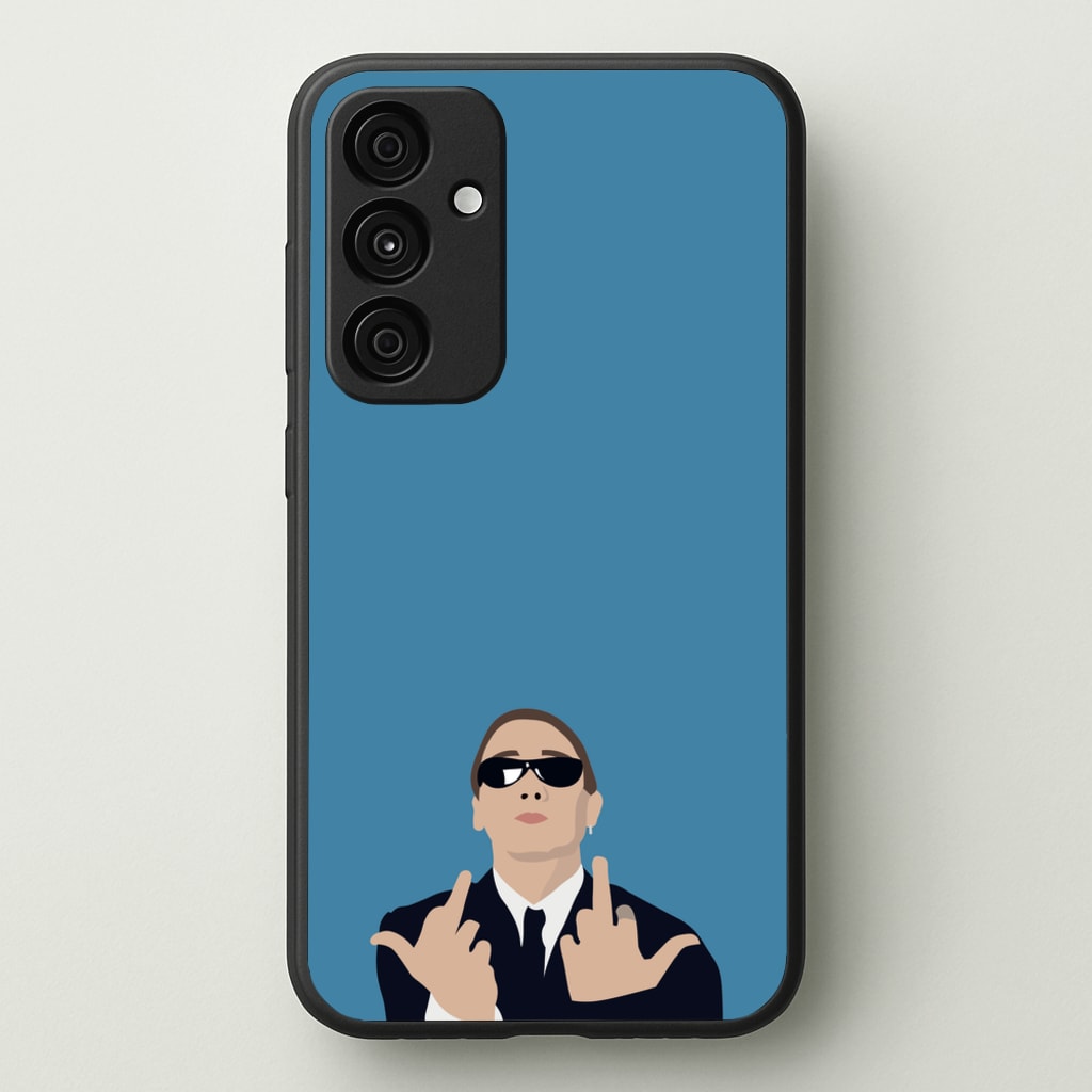 Middle Finger - Eminem Phone Case for Galaxy A55