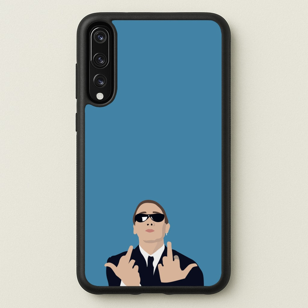 Middle Finger - Eminem Phone Case for Huawei P20 Pro