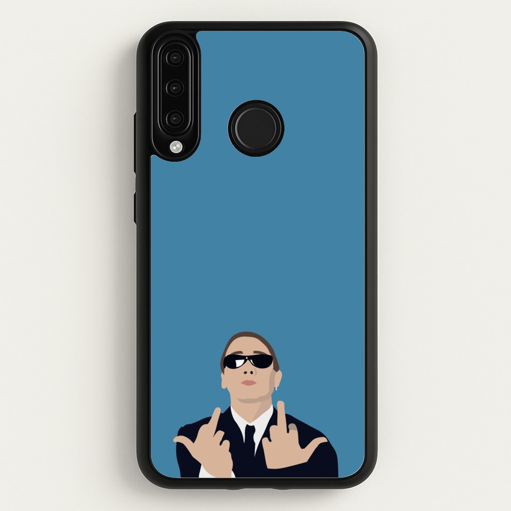 Middle Finger - Eminem Phone Case for Huawei P30 Lite