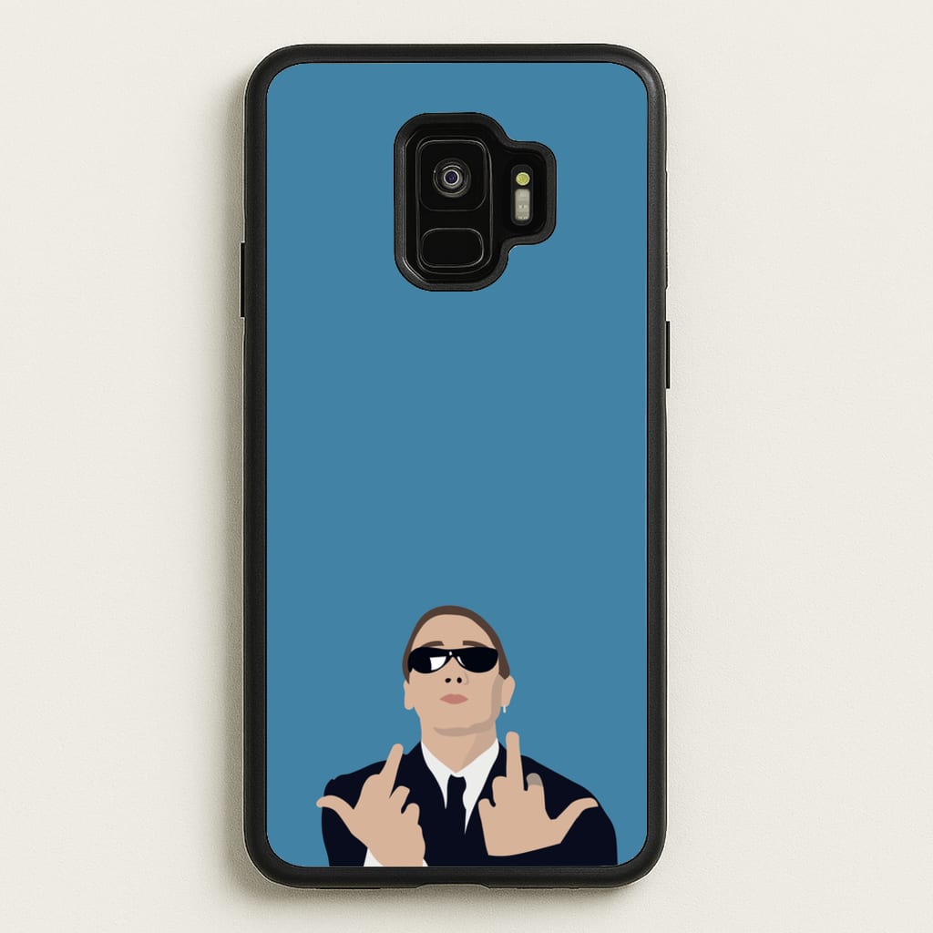 Middle Finger - Eminem Phone Case for Galaxy S9