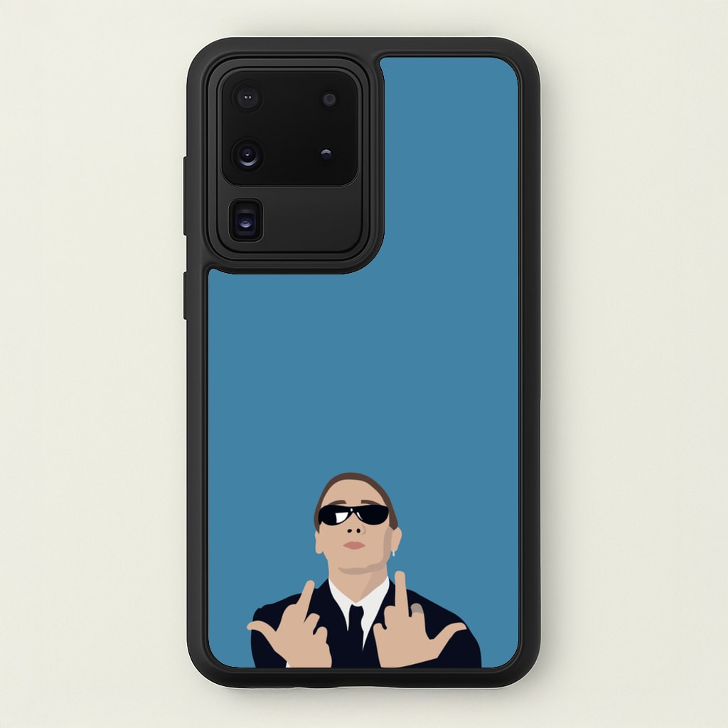 Middle Finger - Eminem Phone Case for Galaxy S20 Ultra