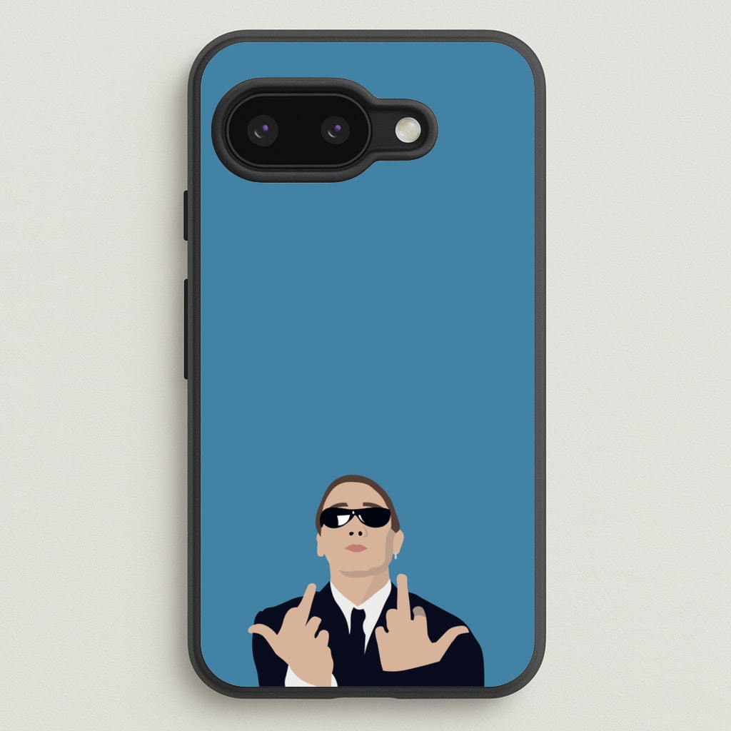 Middle Finger - Eminem Phone Case for Google Pixel 9a