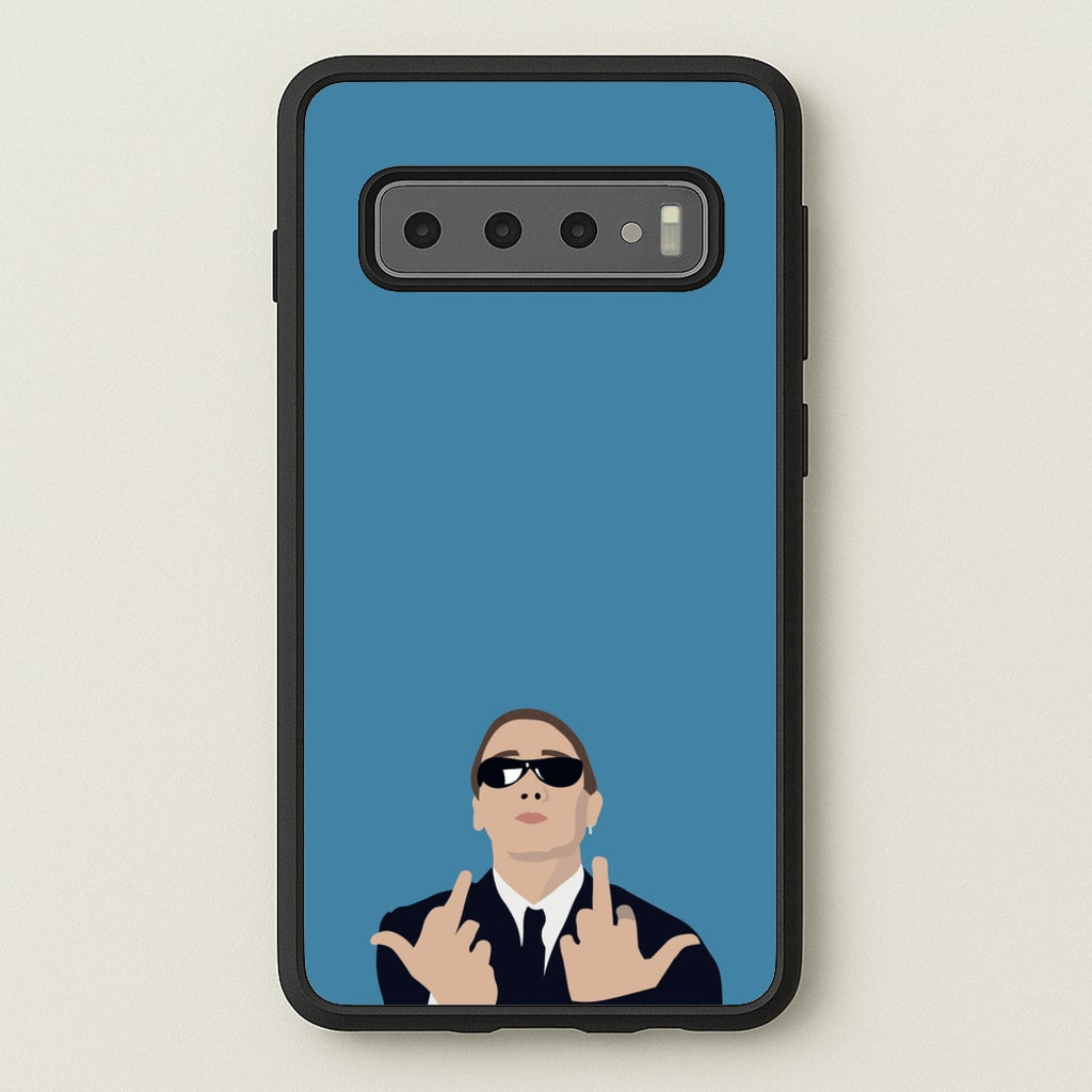 Middle Finger - Eminem Phone Case for Galaxy S10