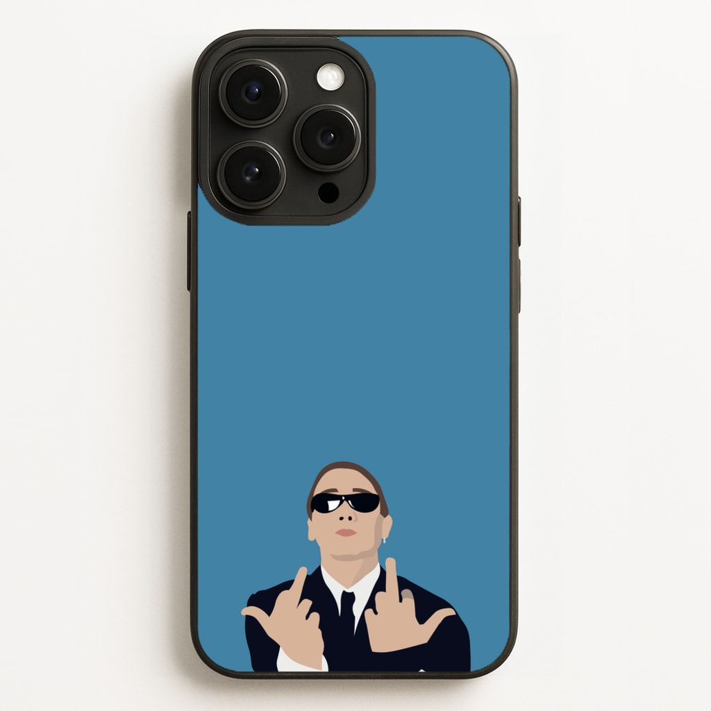 Middle Finger - Eminem Phone Case for iPhone 12 Pro Max