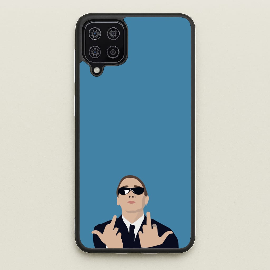 Middle Finger - Eminem Phone Case for Galaxy A12