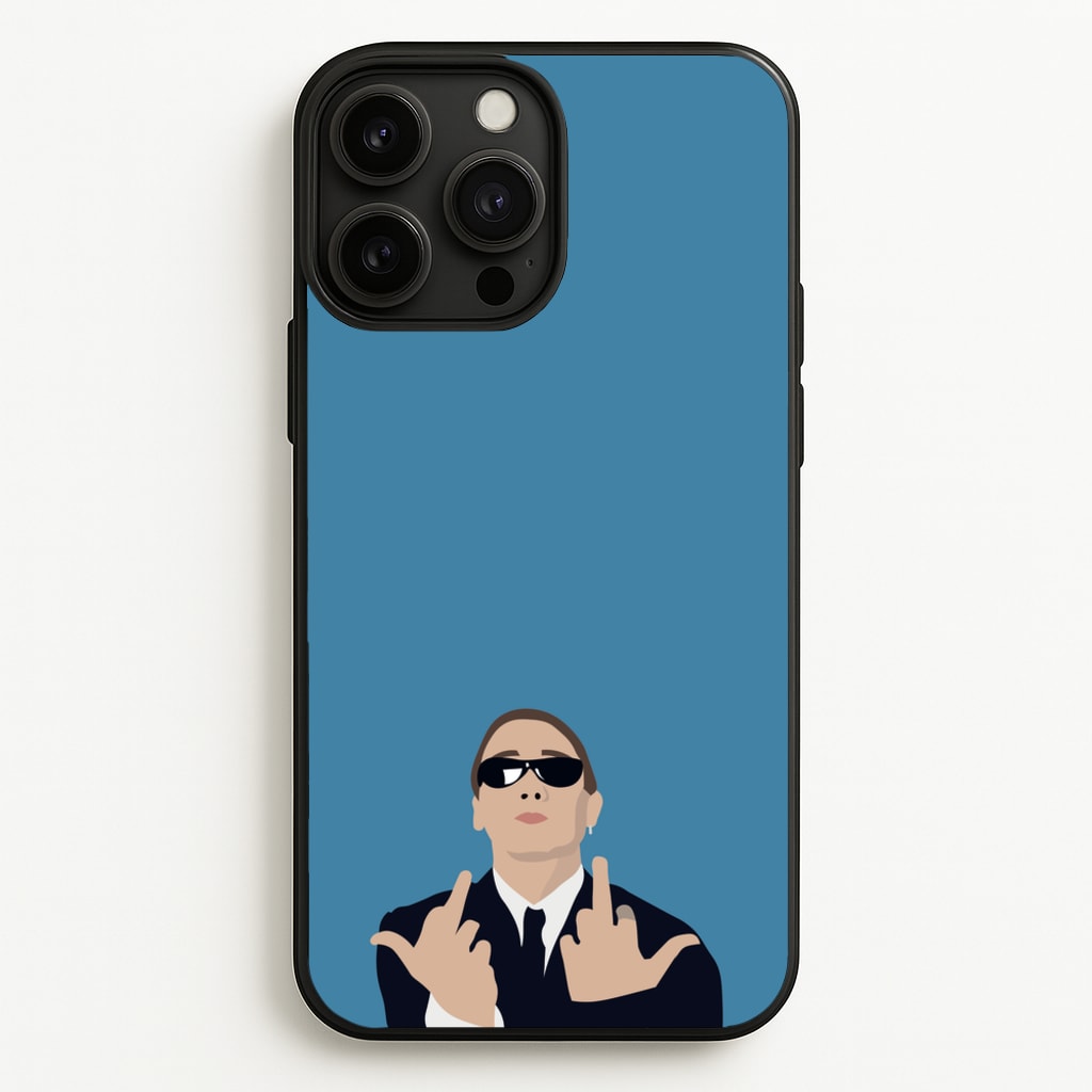 Middle Finger - Eminem Phone Case for iPhone 13 Pro Max