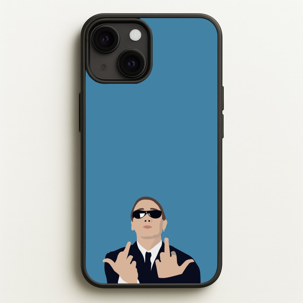 Middle Finger - Eminem Phone Case for iPhone 13 Mini