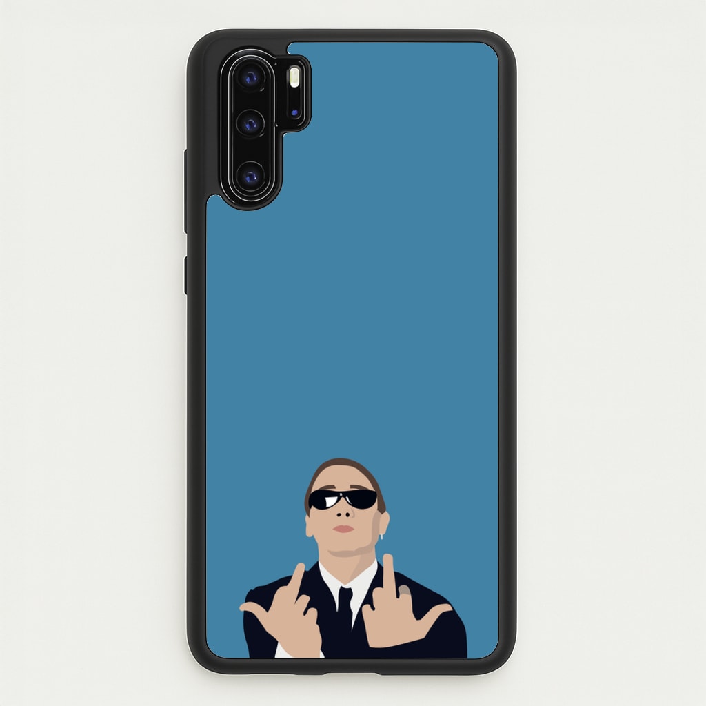 Middle Finger - Eminem Phone Case for Huawei P30 Pro