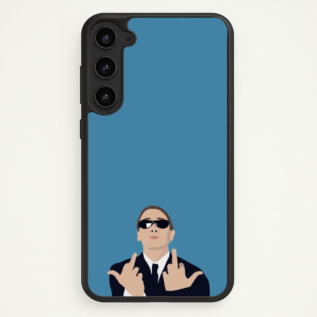 Middle Finger - Eminem Phone Case for Galaxy S23