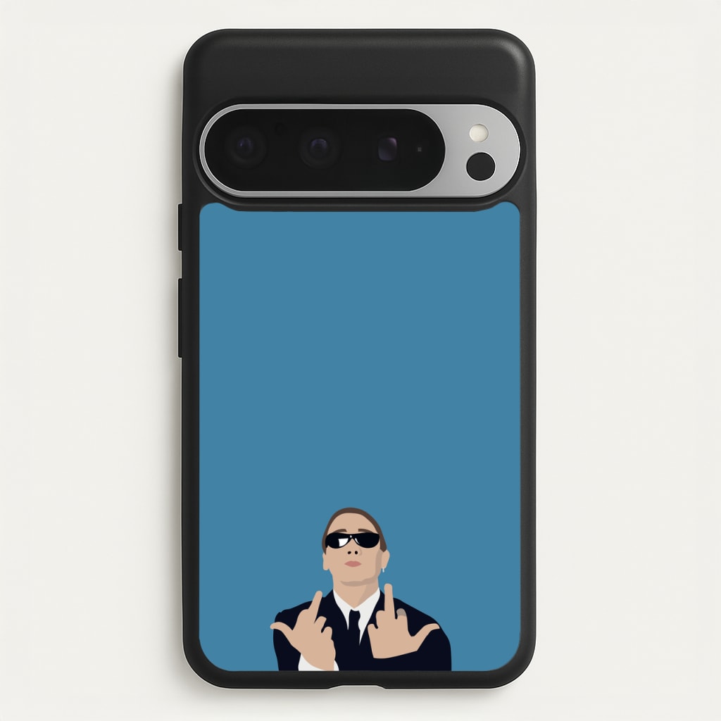 Middle Finger - Eminem Phone Case for Google Pixel 9 Pro XL