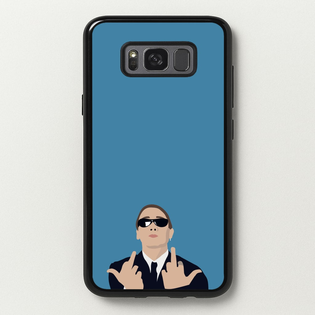Middle Finger - Eminem Phone Case for Galaxy S8 Plus