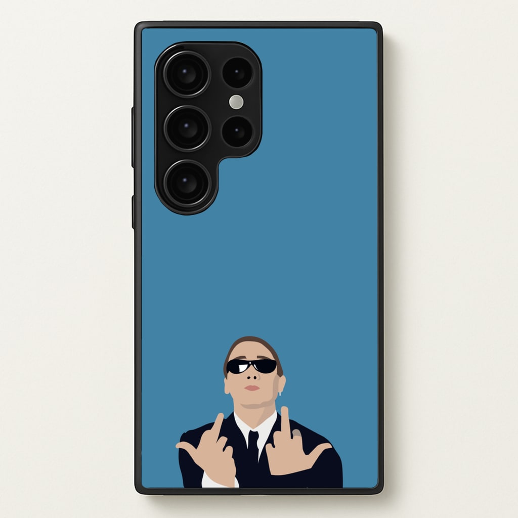 Middle Finger - Eminem Phone Case for Galaxy S24 Ultra