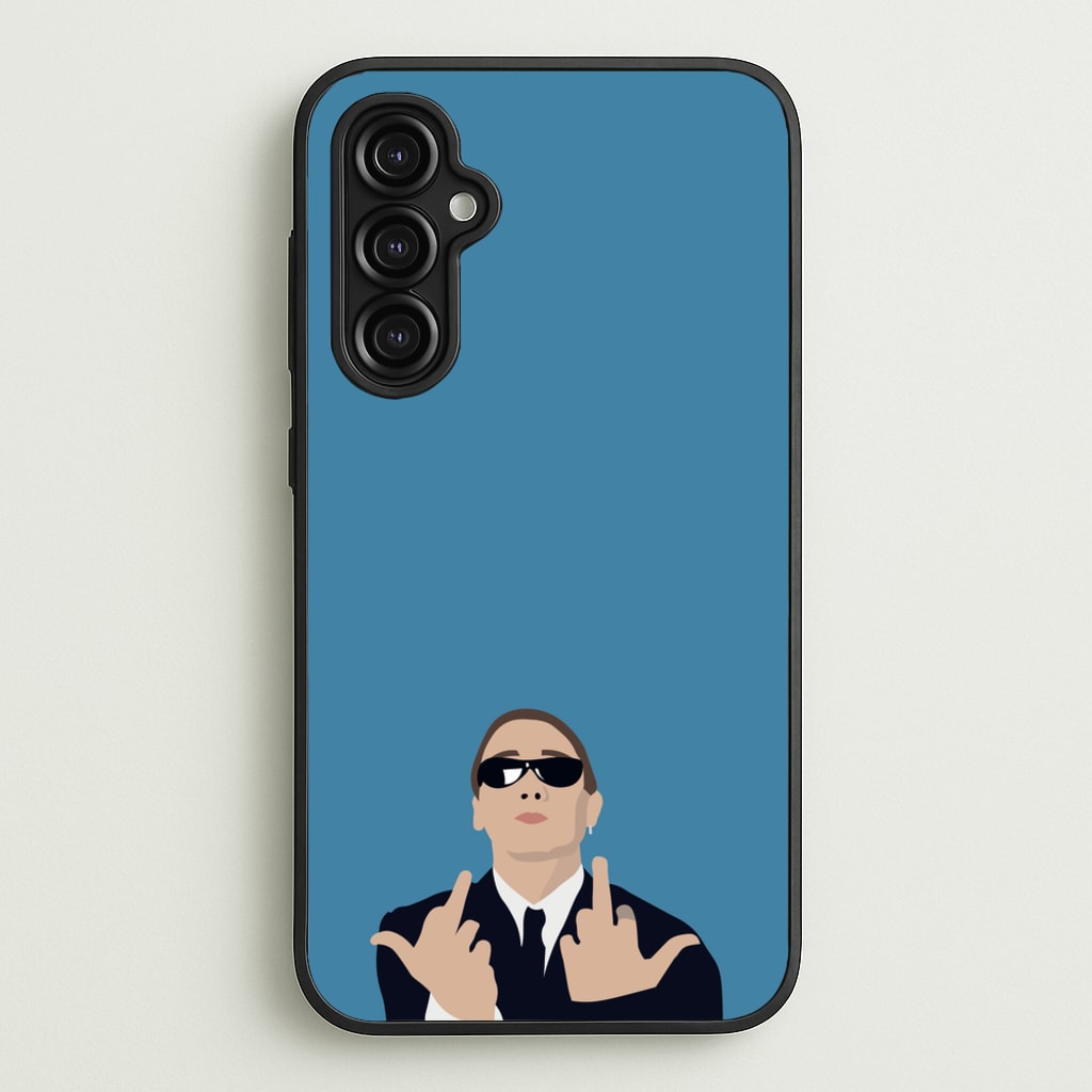 Middle Finger - Eminem Phone Case for Galaxy A14