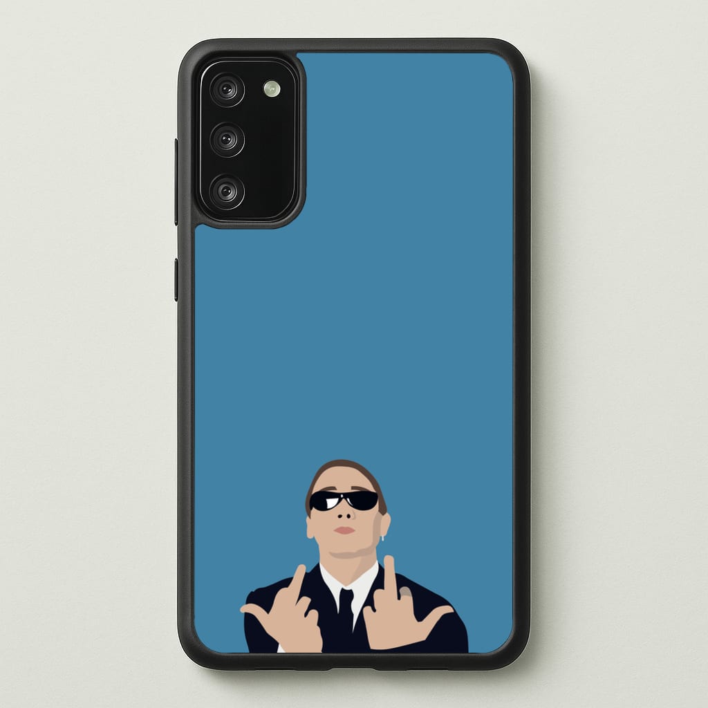 Middle Finger - Eminem Phone Case for Galaxy S20