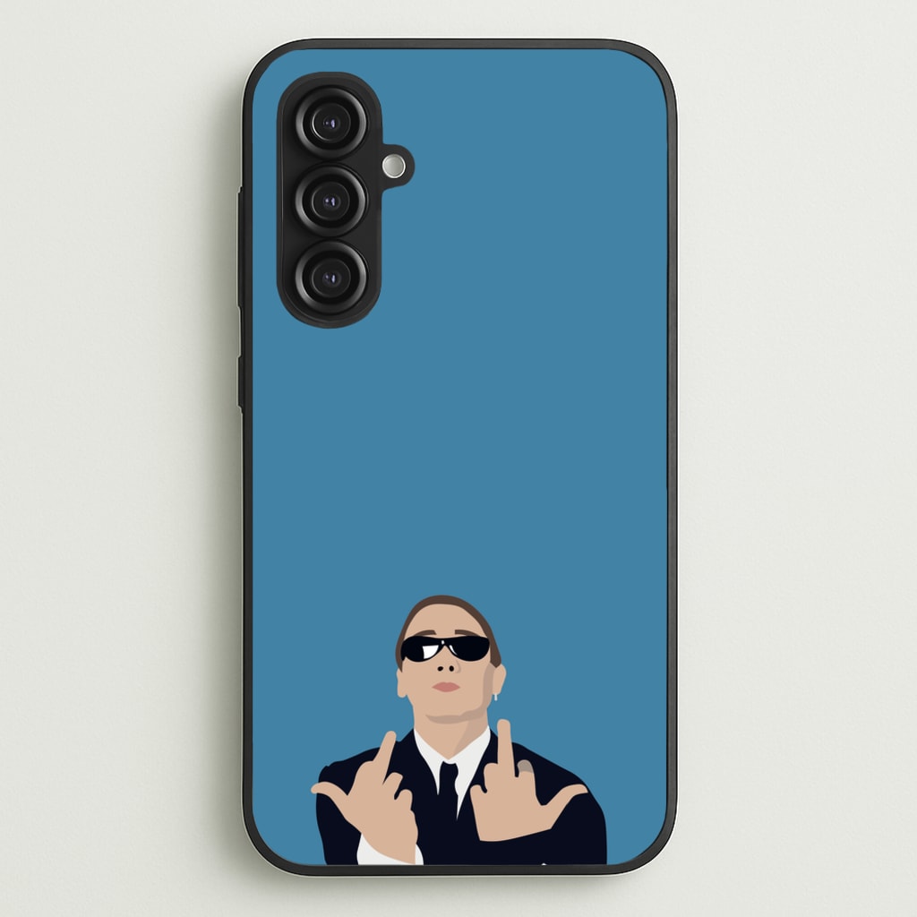 Middle Finger - Eminem Phone Case for Galaxy S23FE