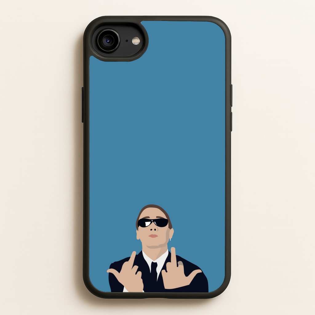 Middle Finger - Eminem Phone Case for iPhone 6 / 7 / 8 / SE