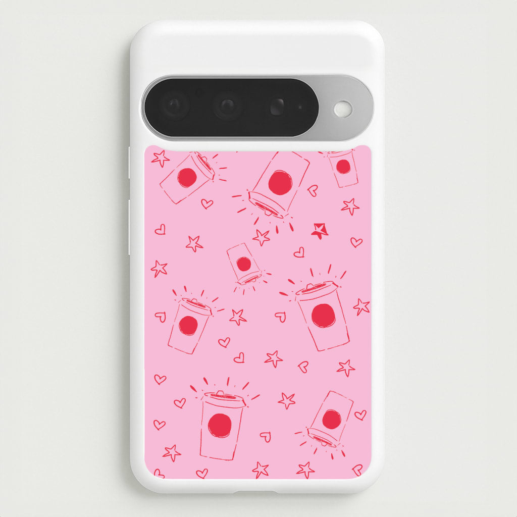 Coffee Pattern - Chamberlain Phone Case for Google Pixel 10 Pro XL