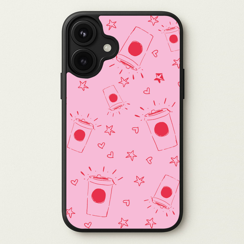 Coffee Pattern - Chamberlain Phone Case for iPhone 17