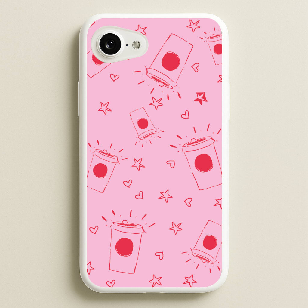 Coffee Pattern - Chamberlain - Emma Chamerlain Phone Case for iPhone 16e