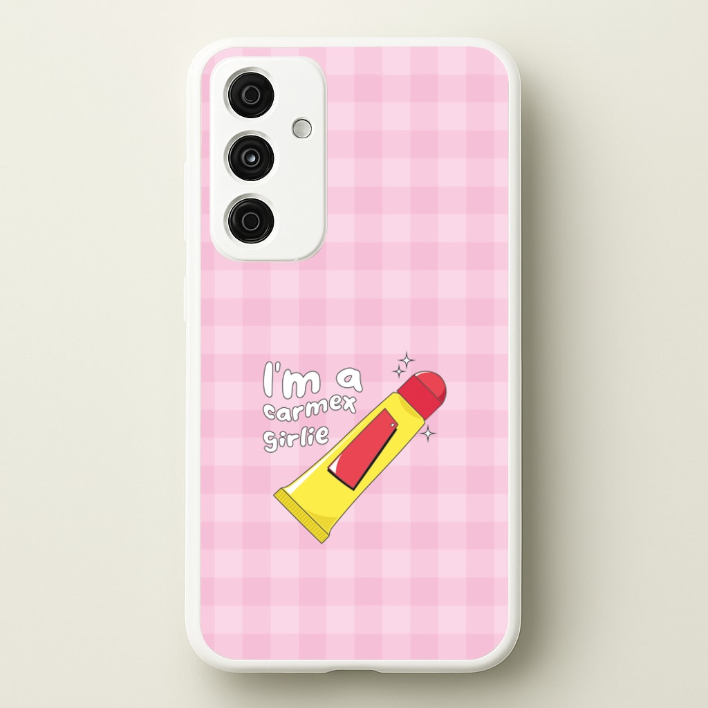 I'm A Carmex Girlie - Chamberlain - Emma Chamerlain Phone Case for Galaxy A15