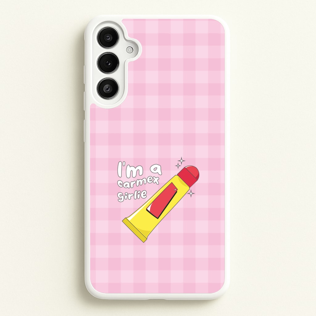 I'm A Carmex Girlie - Chamberlain - Emma Chamerlain Phone Case for Galaxy A36