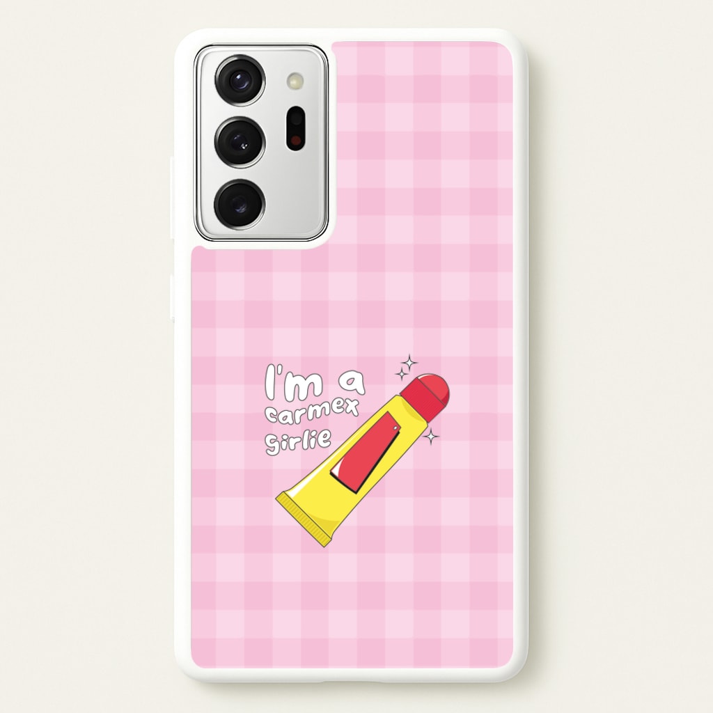 I'm A Carmex Girlie - Chamberlain - Emma Chamerlain Phone Case for Galaxy Note 20 Ultra