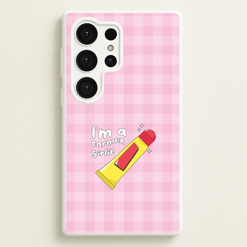 I'm A Carmex Girlie - Chamberlain - Emma Chamerlain Phone Case for Galaxy S25 Ultra