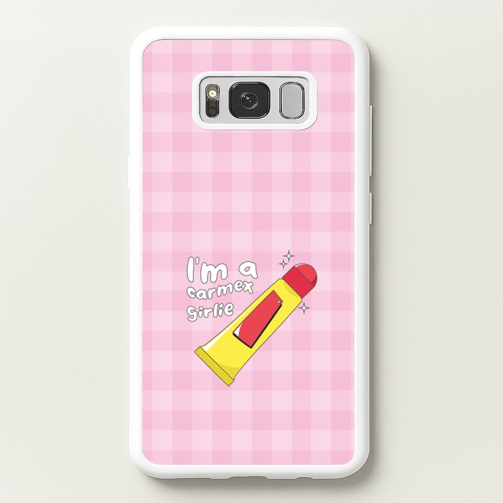 I'm A Carmex Girlie - Chamberlain - Emma Chamerlain Phone Case for Galaxy S8 Plus