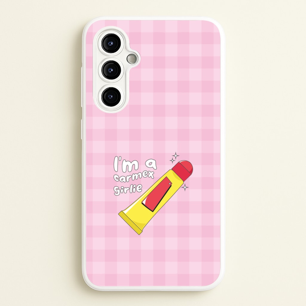 I'm A Carmex Girlie - Chamberlain - Emma Chamerlain Phone Case for Galaxy A54