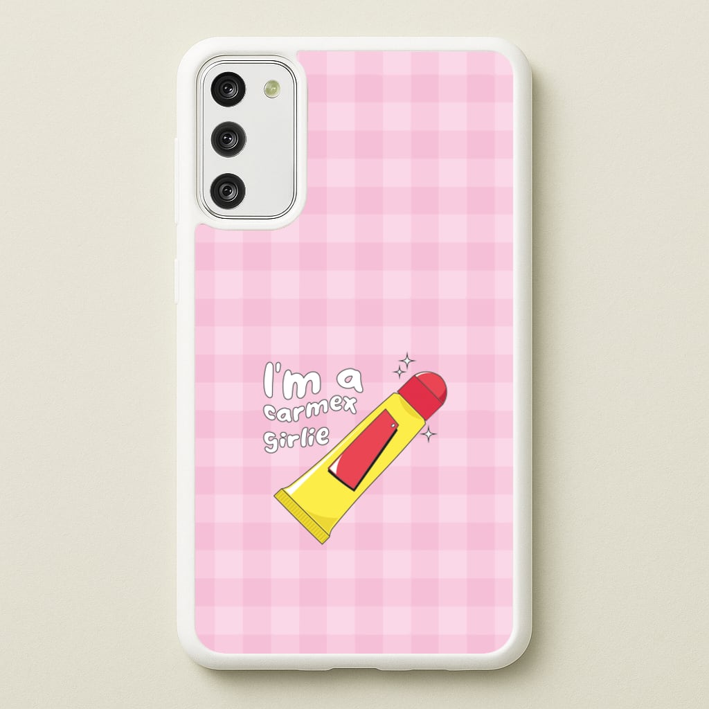 I'm A Carmex Girlie - Chamberlain - Emma Chamerlain Phone Case for Galaxy S20