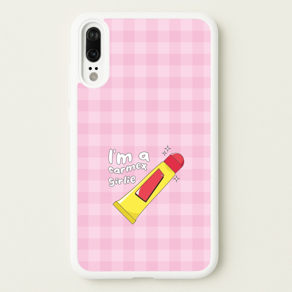 I'm A Carmex Girlie - Chamberlain - Emma Chamerlain Phone Case for Huawei P20