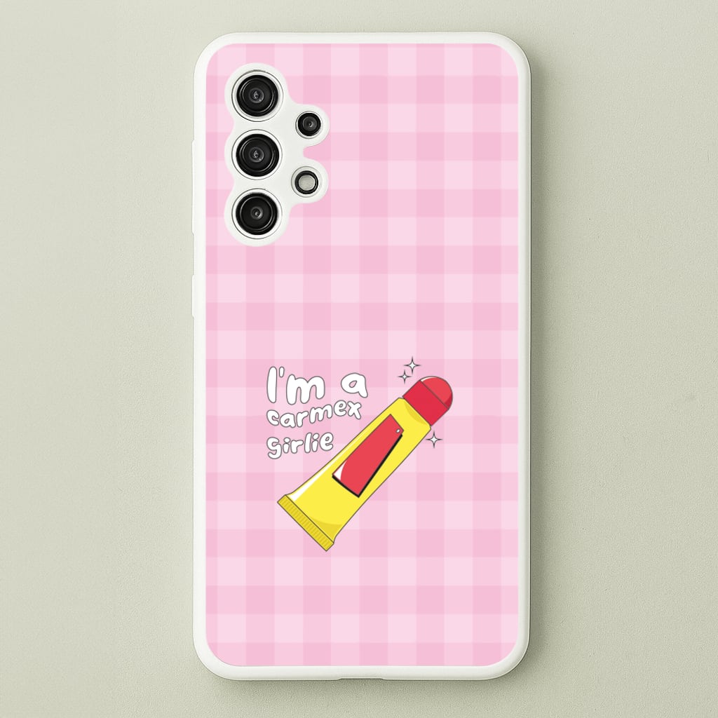 I'm A Carmex Girlie - Chamberlain - Emma Chamerlain Phone Case for Galaxy A13