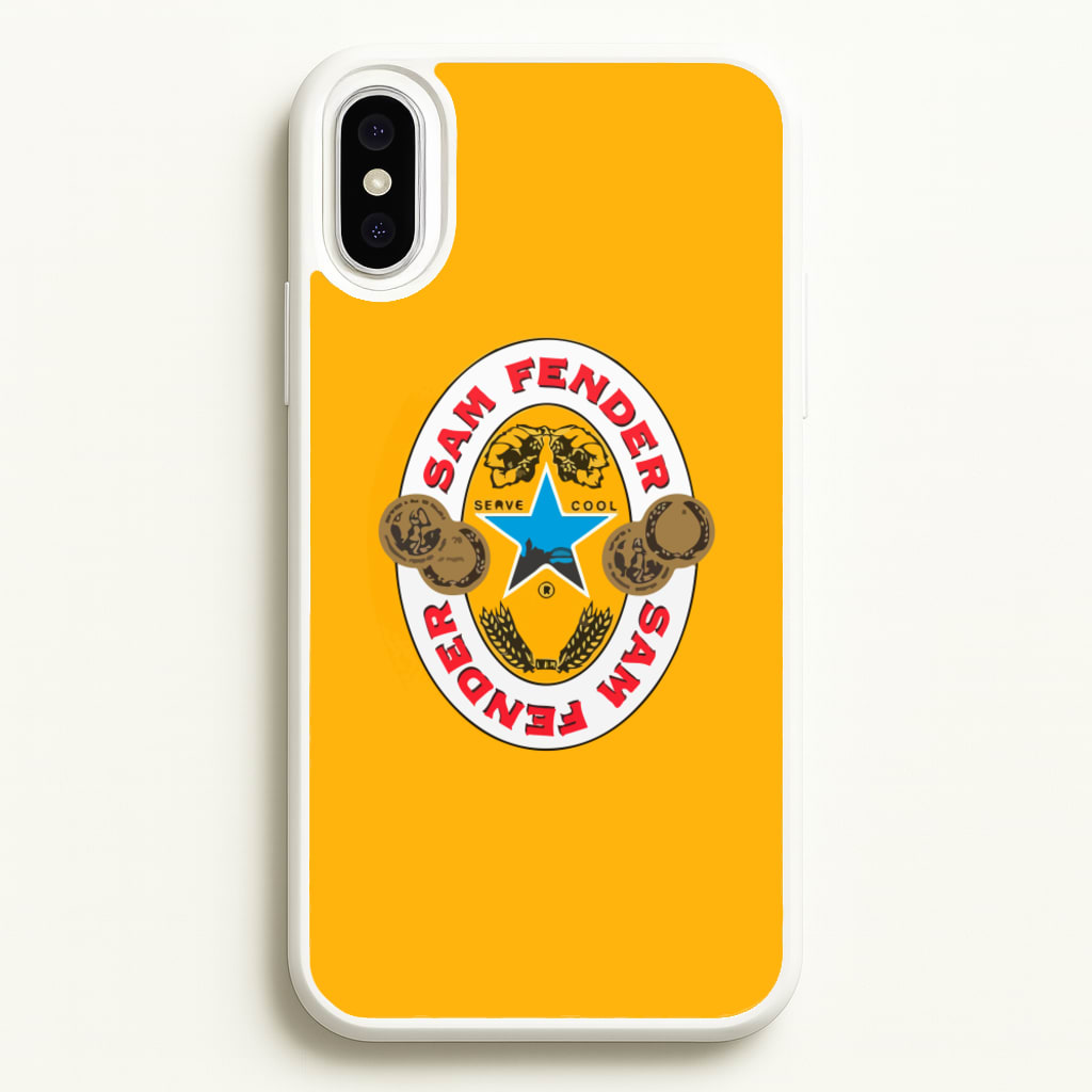 Fender Badge - Sam Fender Phone Case for iPhone XS Max