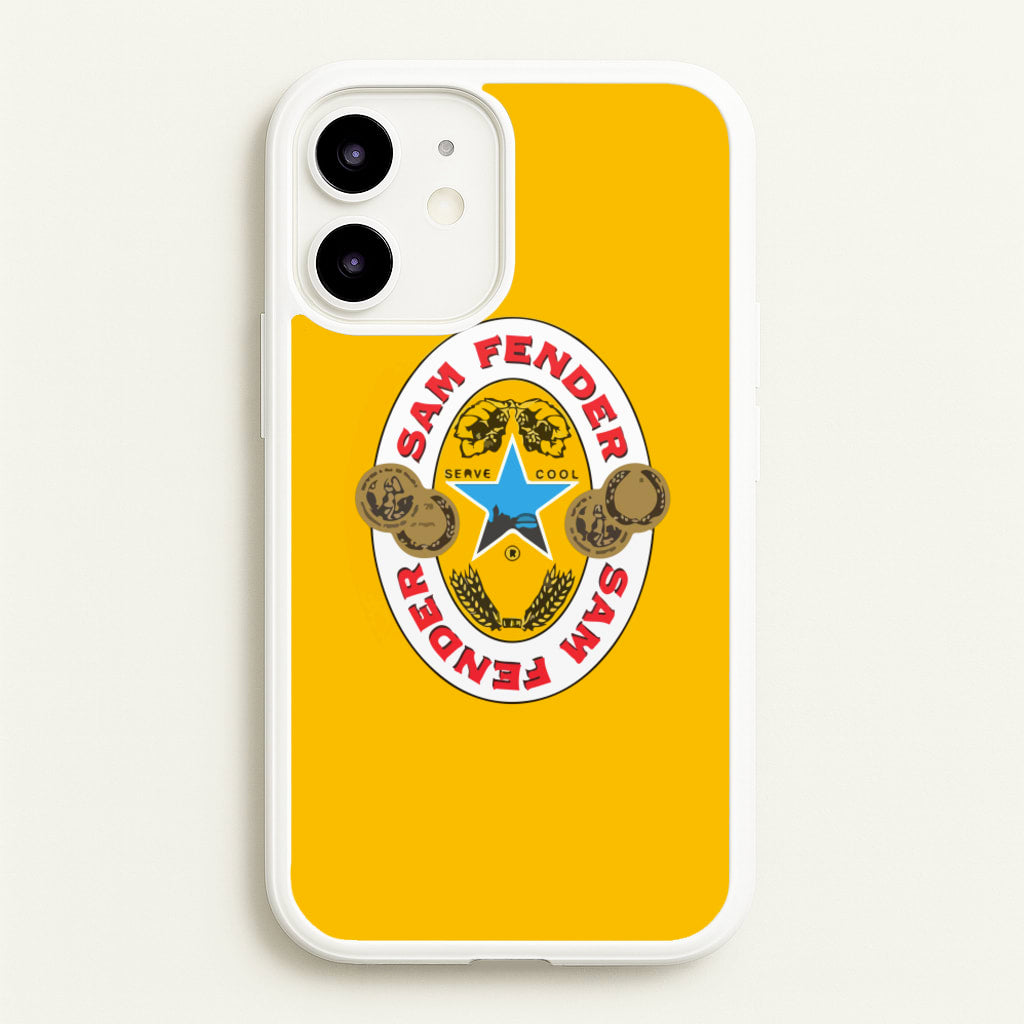 Fender Badge - Sam Fender Phone Case for iPhone 12 / 12 Pro
