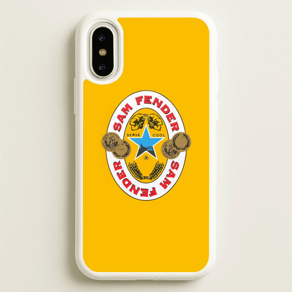Fender Badge - Sam Fender Phone Case for iPhone X / XS