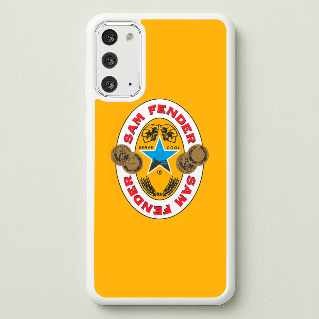 Fender Badge - Sam Fender Phone Case for Galaxy Note 20