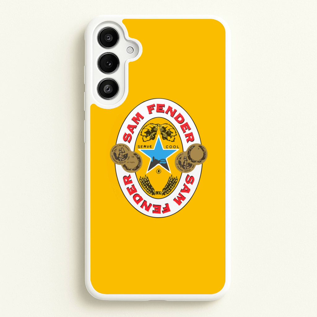 Fender Badge - Sam Fender Phone Case for Galaxy A36