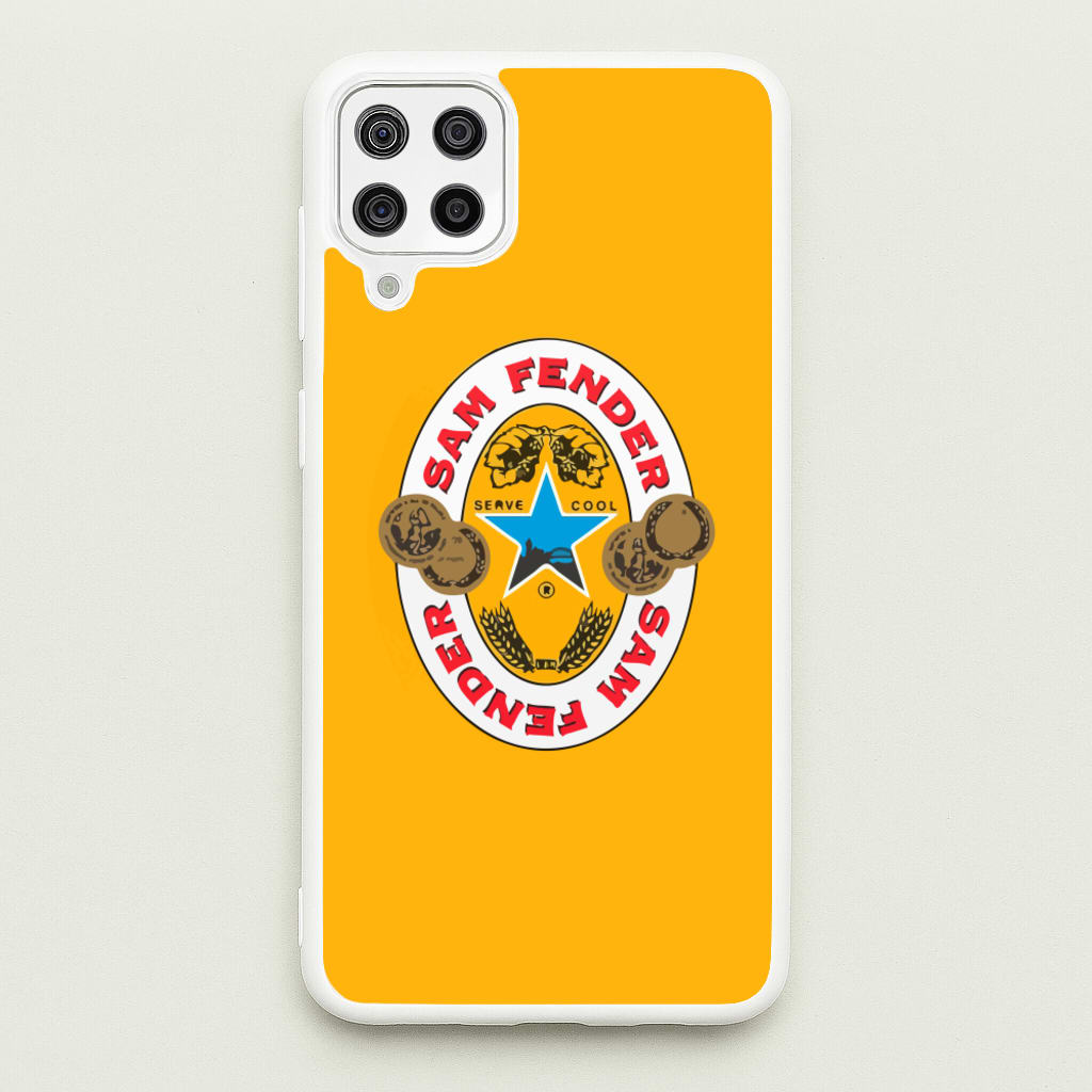 Fender Badge - Sam Fender Phone Case for Galaxy A12