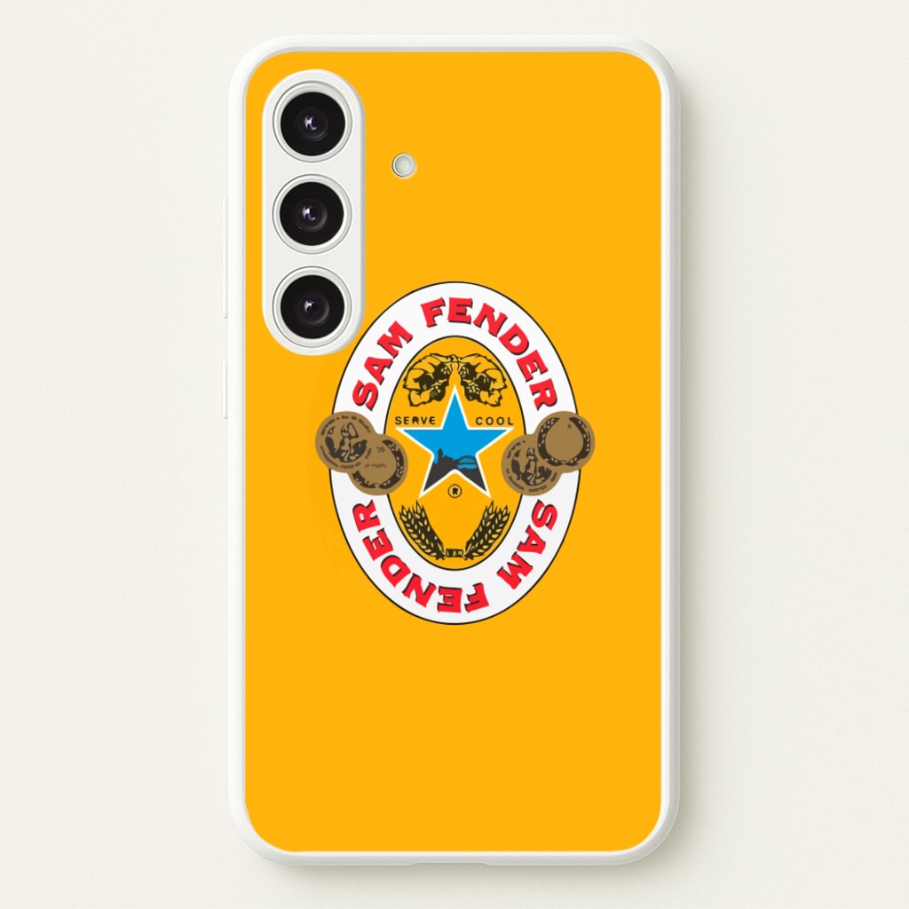 Fender Badge - Sam Fender Phone Case for Galaxy S25 Plus