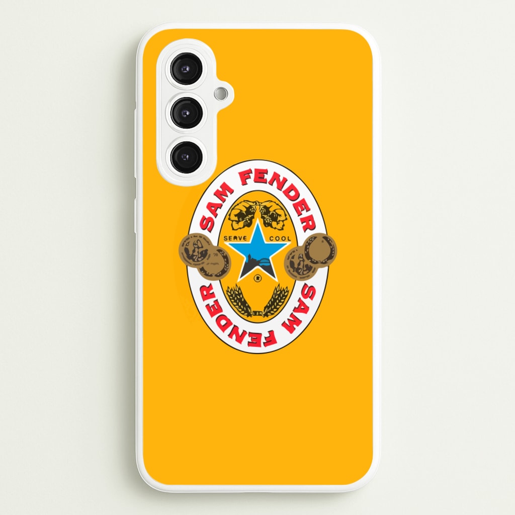Fender Badge - Sam Fender Phone Case for Galaxy S23FE