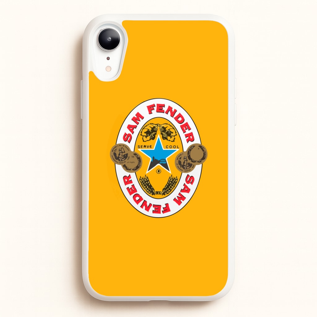 Fender Badge - Sam Fender Phone Case for iPhone XR