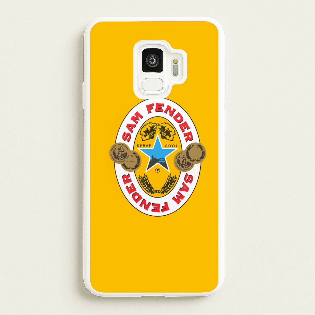 Fender Badge - Sam Fender Phone Case for Galaxy S9