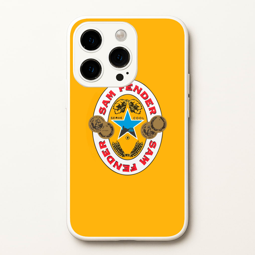Fender Badge - Sam Fender Phone Case for iPhone 14 Pro