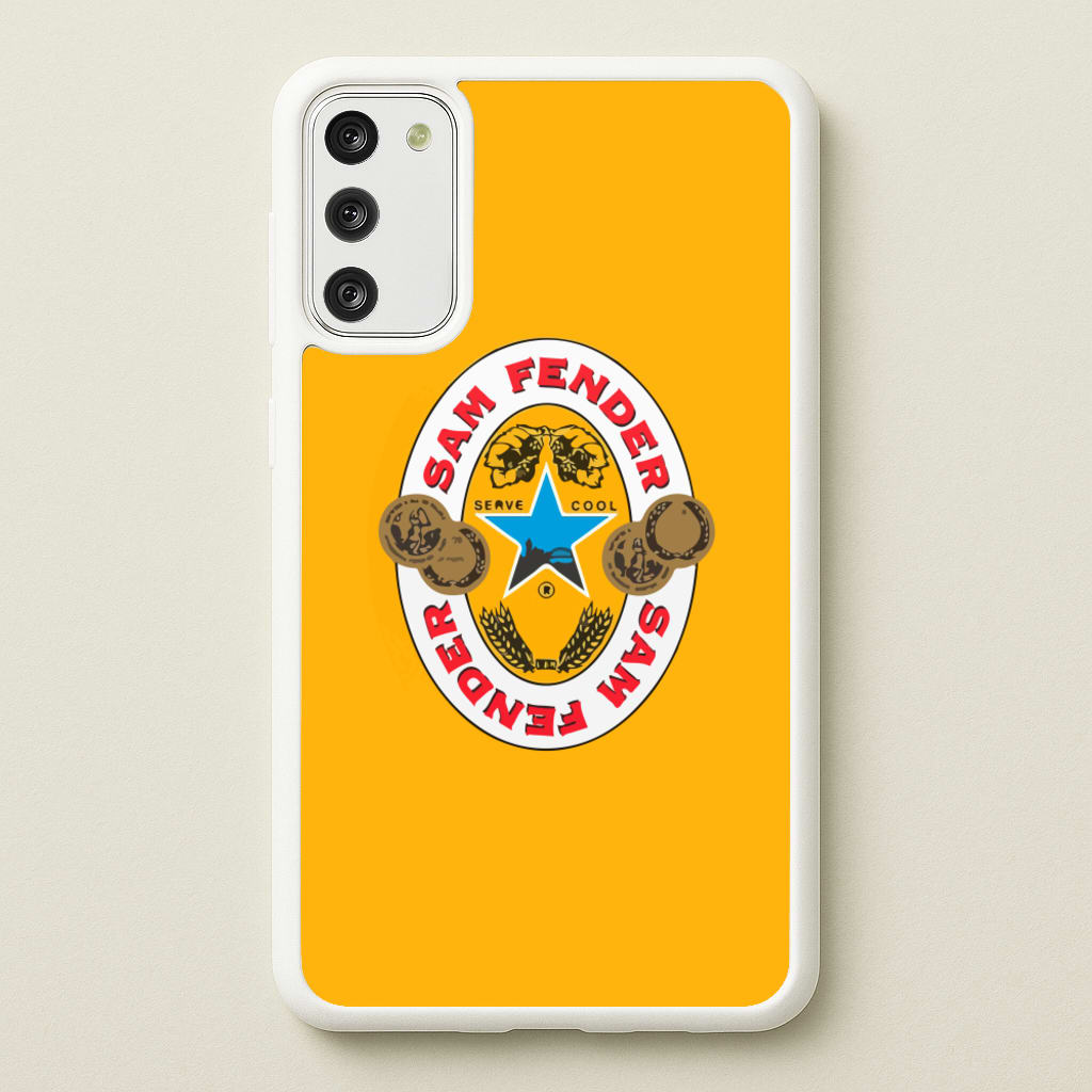 Fender Badge - Sam Fender Phone Case for Galaxy S20FE