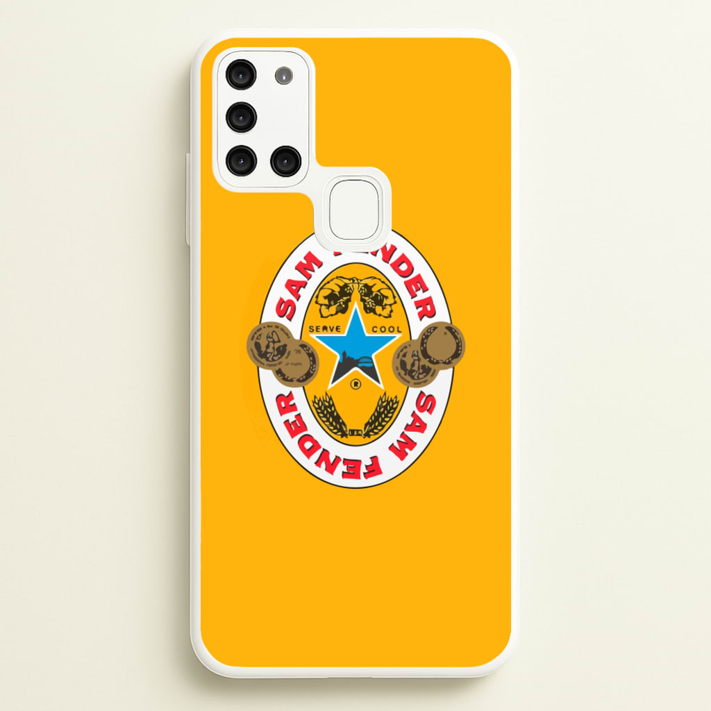Fender Badge - Sam Fender Phone Case for Galaxy A21s