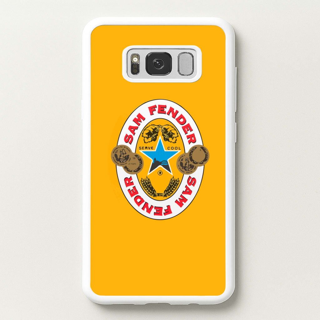 Fender Badge - Sam Fender Phone Case for Galaxy S8